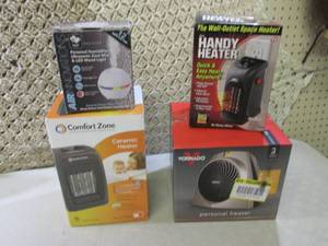 Assorted Small Heaters Open Box  F-...