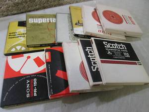 Lot of Assorted Vintage Reel to Ree...