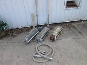 Lot of 3 Vintage Electrolux Vacuums...