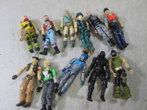 11 Assorted Vintage G.I. Joe Figure...