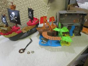 Matchbox Piate Ship and Island with...