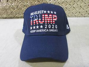 Blue Embroidered Re-Elect Trump 202...