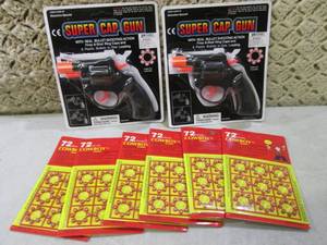 2 Super Cap Guns with 6 Packs of Ro...