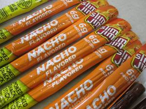20 Slim Jim Nacho Smoked Snack Stic...