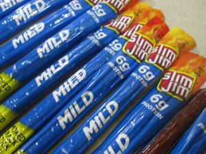 20 Slim Jim Mild Smoked Snack Stick...