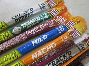 20 Assorted Flavor Slim Jim Smoked ...