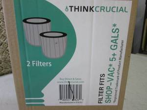 2-Pack of Shop Vac Filters  EC1...