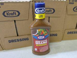 4 Cases of Kraft Asian Toasted Sesa...