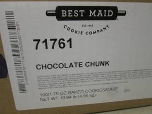 Case of 100 Chocolate Chunk Cookies...