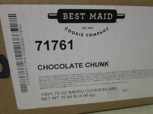 Case of 100 Chocolate Chunk Cookies...