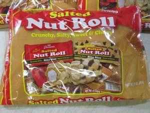 3 Bags of Bite Size Salted Nut Roll...