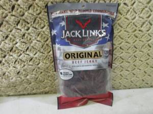 Bag of Jack Links Original Beef Jer...