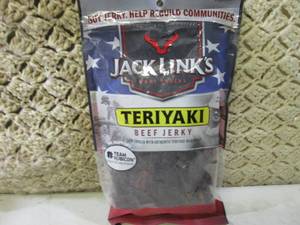 Bag of Jack Links Teriyaki Beef Jer...