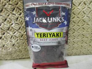 Bag of Jack Links Teriyaki Beef Jer...