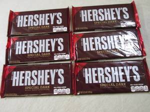6 XL Hersheys Special Dark Chocolat...