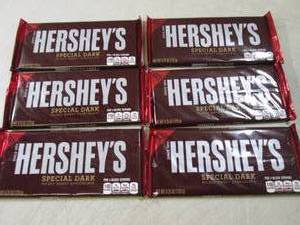 6 XL Hersheys Special Dark Chocolat...