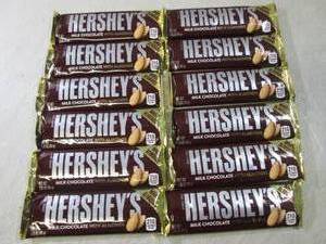 12 Hersheys with Almonds Candy Bars...