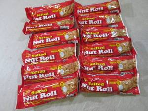 12 Salted Nut Roll Candy Bars Best ...