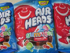 6 Bags of Air Heads Gummies Origina...