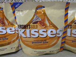 3 Bags of Hersheys Gold Kisses with...