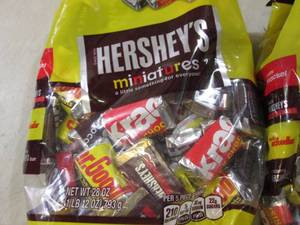 2 Bags of Hersheys Assorted Miniatu...