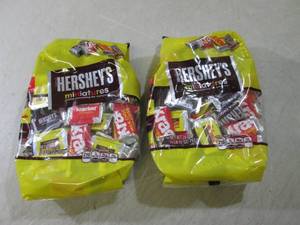2 Bags of Hersheys Assorted Miniatu...