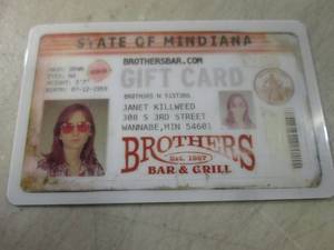 $25 Gift Card for Brothers Bar & Gr...