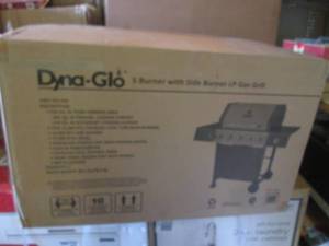 Dyna-Glo 5-Burner Open Cart LP Gas ...