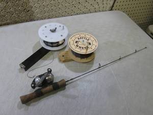 2 Fishing Rattle Wheels and Authent...