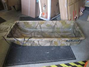 Camo Eagle Claw Jet Sled Good Condi...