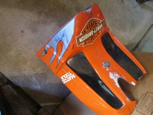 lot 49 image: Harley Davidson Motorcycle Shroud S...
