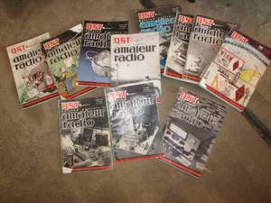 lot 50 image: Lot of Armature Radio Magazines Fro...