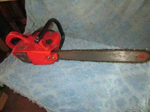 lot 66 image: Homelite Chainsaw Worked When Used...