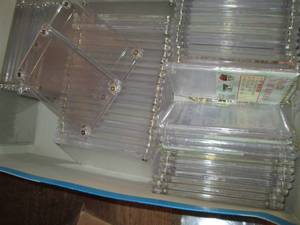 lot 94 image: Hard & Soft Sports Card Holders...
