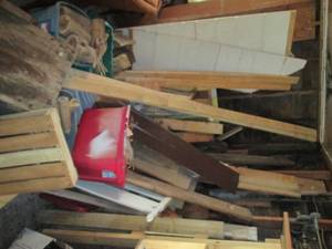 lot 96 image: Huge Lot of Wood, Including Lumber ...