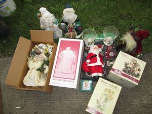 lot 142 image: Large Lot of Christmas Items, Santa...