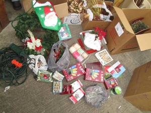 lot 146 image: Gigantic Lot of Christmas Decor ...