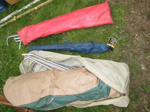 lot 152 image: Tent in Bag, One Bag With Tent Pole...