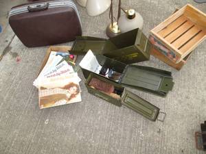 lot 155 image: Craft Books & Ammo Boxes, Crafting ...