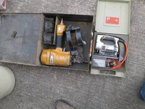 lot 162 image: Stanley Bostch Nail Gun, Black & De...