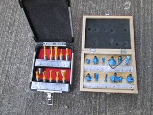 lot 166 image: Router Bits...