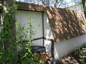 lot 2 image: Shed Only Unknown Age 10 X 8 With a ...