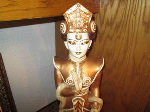 lot 62 image: Large Figurine 28- 12 Tall...