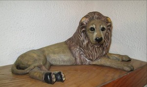lot 69 image: Lion Statue See Photos...