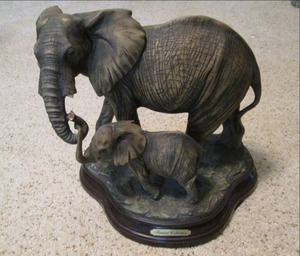 lot 76 image: Fine Art Collection of Elephants...