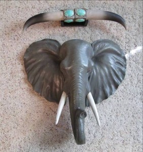 lot 78 image: Tusk In Case (2007) & Wall Hanging...