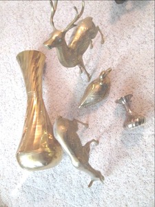 lot 79 image: Brass Dcor See Photos...