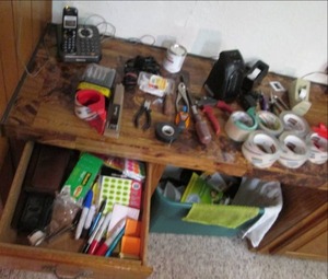 lot 123 image: Lot of Household Items, Cordless Ph...