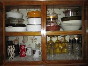lot 133 image: Cabinet Full of Glassware See Phot...