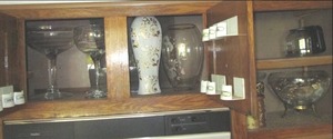 lot 137 image: Glass Home Dcor, Coffee Craft...